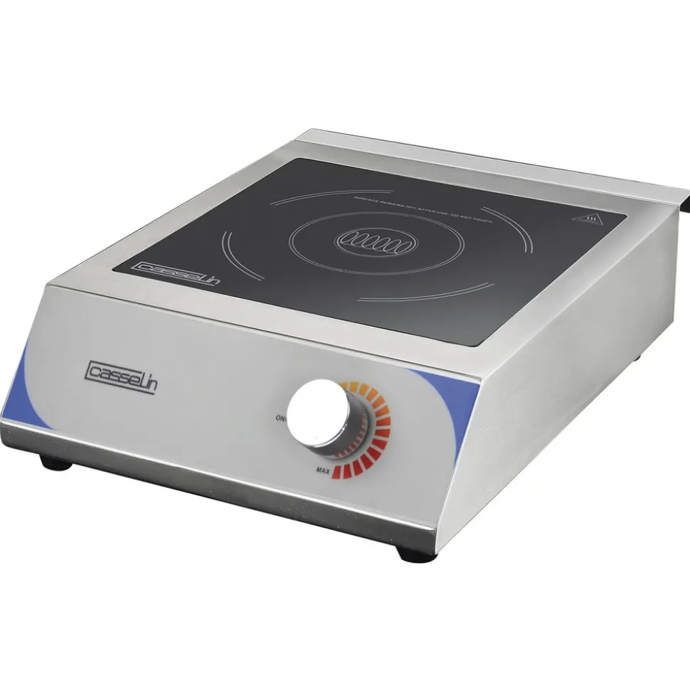 Casselin table de cuisson à induction 1 feu 3500w - cpai350k1