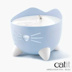 CAT IT - Fontaine a eau automatique pour chat - 2,5 l - bleu