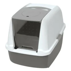 CAT IT - Maison de toilette bac a litiere pour chat - catit - airsift regular - systeme de filtration intégré - l. 57 x l. 39 x h. 46,5
