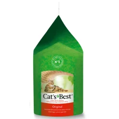 CAT'S BEST - Litière végétale agglomérante pour chat Cat's Best OkoPlus - 4,3 kg