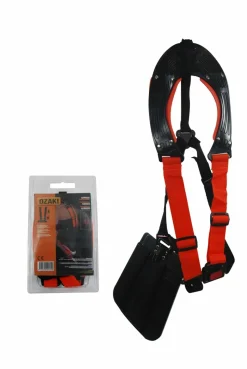 CENTRALE BRICO - Harnais pour débroussailleuses pro grand confort. Protection large des épaules