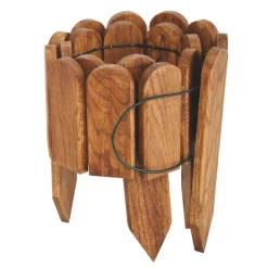 CERLAND - Bordure de jardin en chêne - oak - 114 x 15 cm