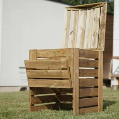 CERLAND - Composteur avec trappes - cabane