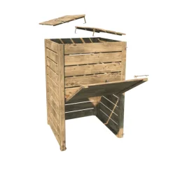 CERLAND - Grand composteur bois 350l converto