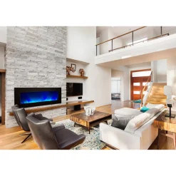 Chemin'arte cheminée électrique 2000w avec télécommande - volcano 3xl