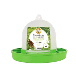 CHICK'A - Nourrisseur à trémie ligne verte 2,5 kg