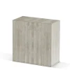 CIANO - Meuble pour aquarium Emotions Pro 80 gris Mystic 80.8 x 39.8 x 81.8 cm