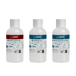 CIANO - Water care - Les indispensables, pack de 3 traitement pour aquarium