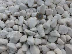 CLASSGARDEN - Galet blanc brillant 12-24 pack de 7 m² - 14 sacs - 280 kg