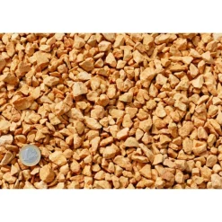 CLASSGARDEN - Gravier jaune saumon 10-15 pack de 5 m² - 30 sacs - 600 kg