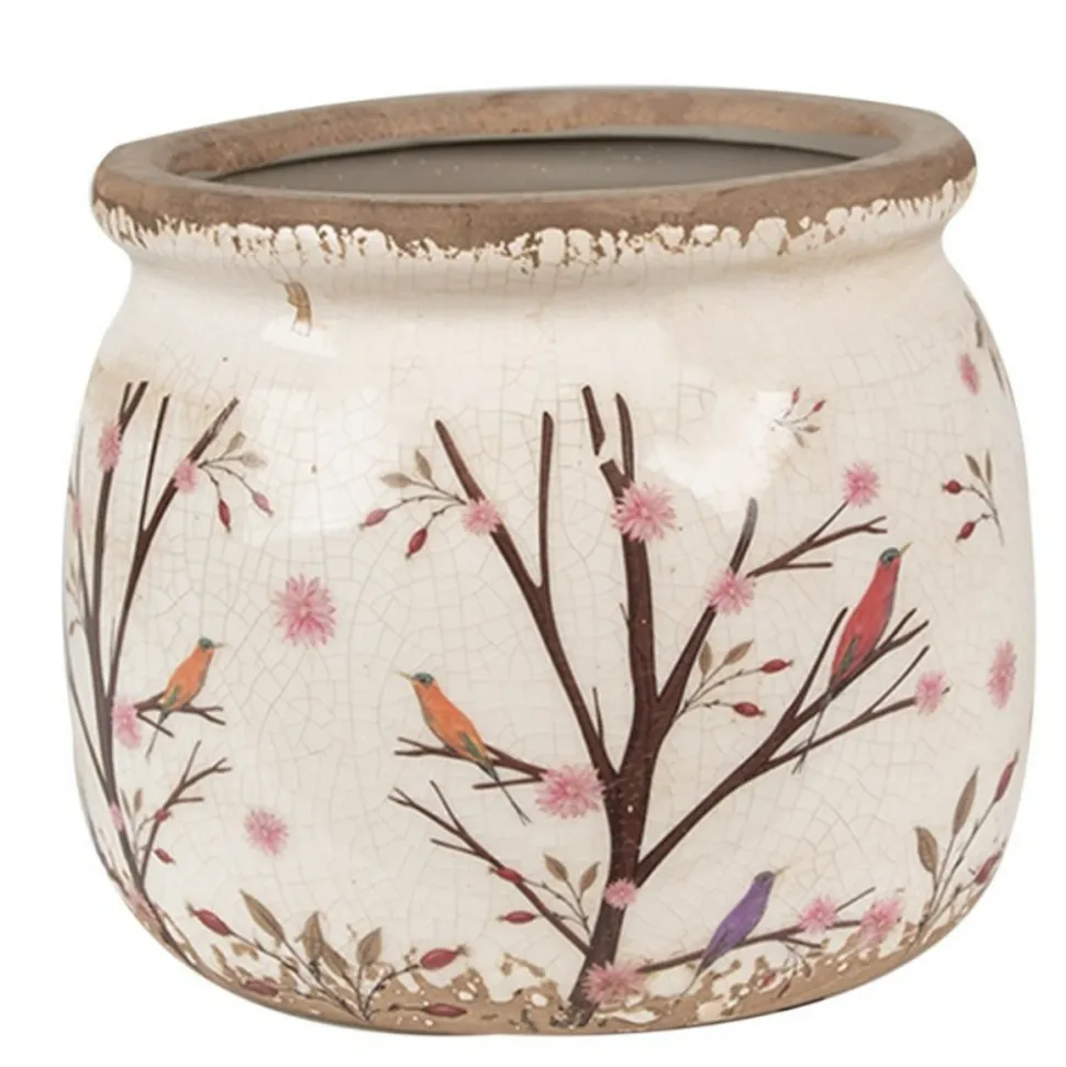 CLAYRE & EEF - Pot de fleurs céramique évasion japonaise 16x13cm