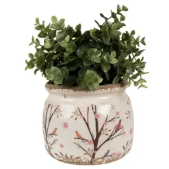 CLAYRE & EEF - Pot de fleurs céramique évasion japonaise 16x13cm