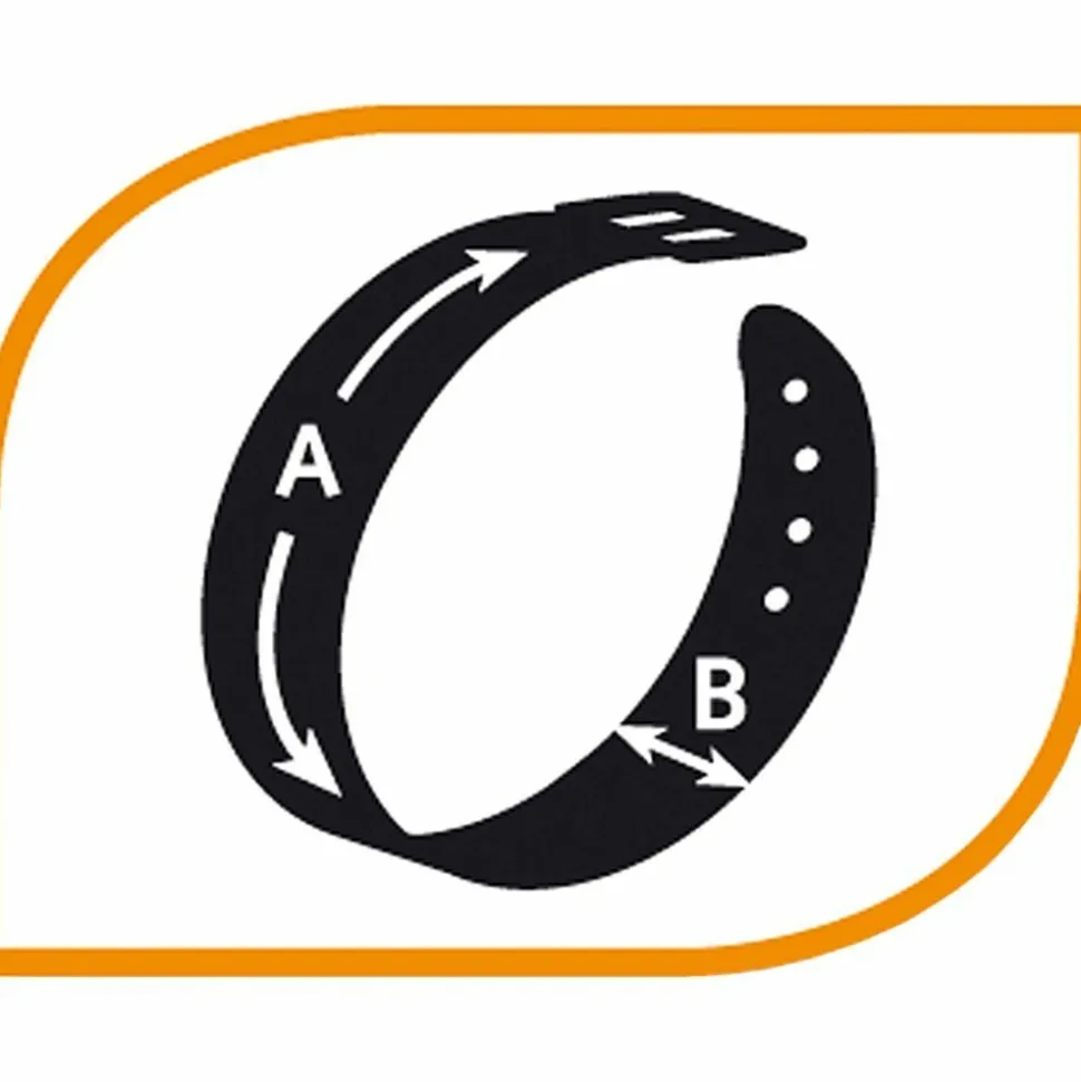 Collier semi-étranglé pour chiens sport extreme cs13/60, longe en nylon robuste, ajustable, marron-noir