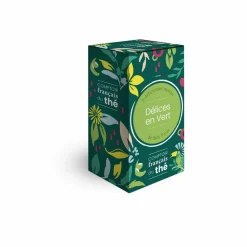 COMPTOIR FRANÇAIS DU THÉ - Thé délices en vert - 5 sachets - comptoir français du thé