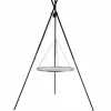 COOK - Barbecue grille de cuisson suspendu « tipi » sur trépied 210 cm 鈥