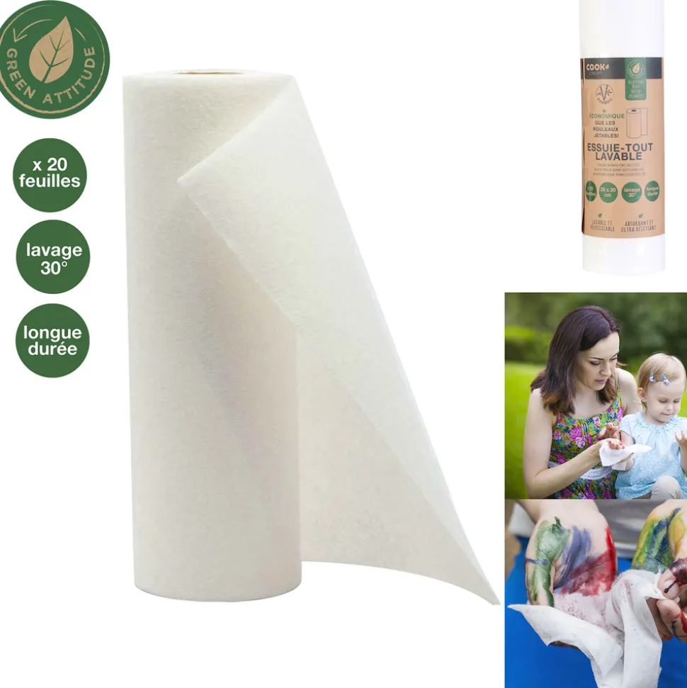 COOK CONCEPT - Essuie-tout réutilisable 20x30x28cm