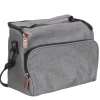 COOK CONCEPT - Lunch bag gris zippé 25,4x20,3x12,7cm