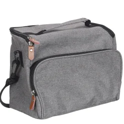 COOK CONCEPT - Lunch bag gris zippé 25,4x20,3x12,7cm