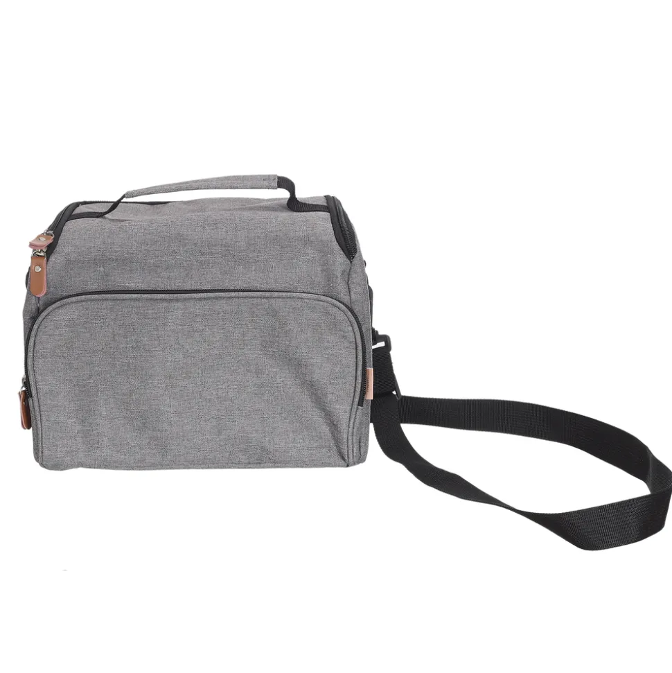 COOK CONCEPT - Lunch bag gris zippé 25,4x20,3x12,7cm