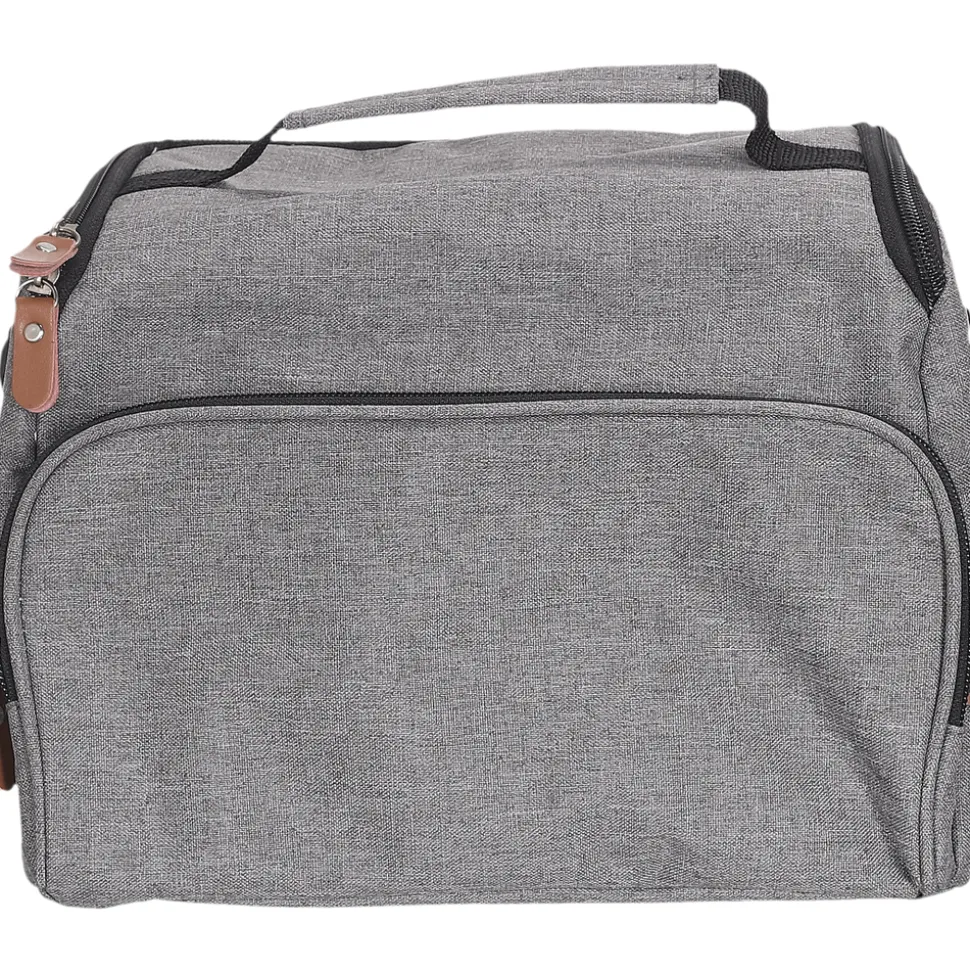 COOK CONCEPT - Lunch bag gris zippé 25,4x20,3x12,7cm