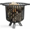 COOK KING - Chauffe terrasse, braséro en acier noir verona 60 cm-sans-60 --
