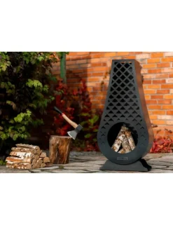 COOK KING - Cheminée d'extérieur en acier avangardo 50x33x108cm
