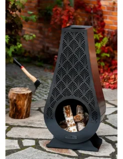 COOK KING - Cheminée d'extérieur en acier ankara 50x33x108cm