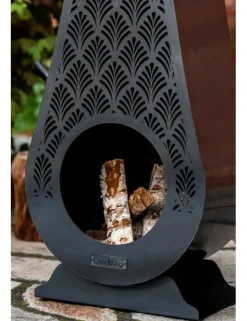 COOK KING - Cheminée d'extérieur en acier ankara 50x33x108cm