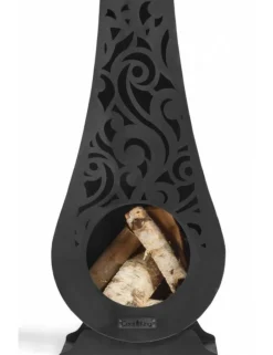 COOK KING - Cheminée d'extérieur en acier hawana 50x33x108 cm