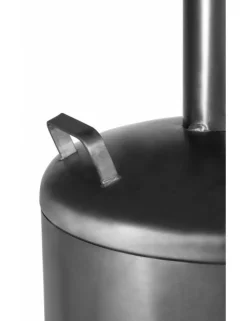 COOK KING - Cheminée d'extérieur cylindrique en acier faro 40x40x132 cm