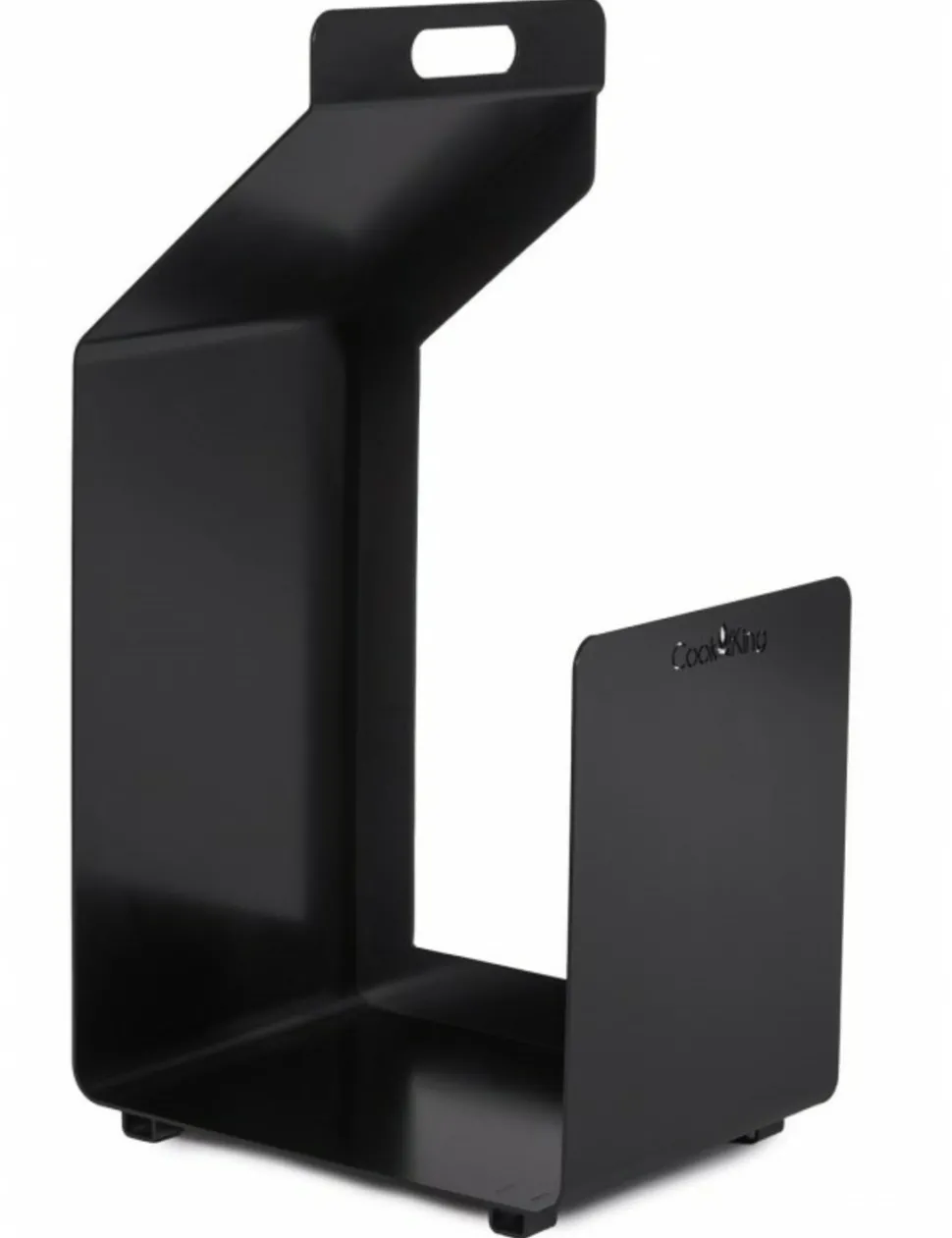 COOK KING - Porte bûches carré segal en acier noir h.74cm