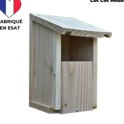 COT COT HOUSE - Nichoir à oiseaux en kit pour rouge-gorge