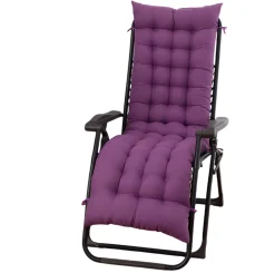 Coussin de chaise inclinable confortable, violet, 48*165cm