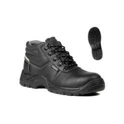 COVERGUARD - Chaussures de sécurité hautes en cuir pleine fleur agate ii s3 src noir p43 coverguard 9agh010043