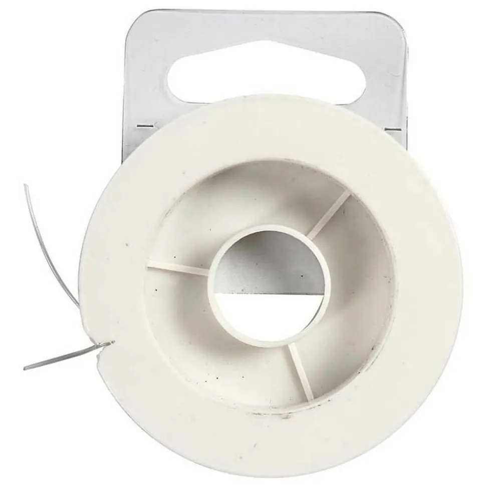 CREOTIME - 2 bobines de fil élastique transparent 10 m