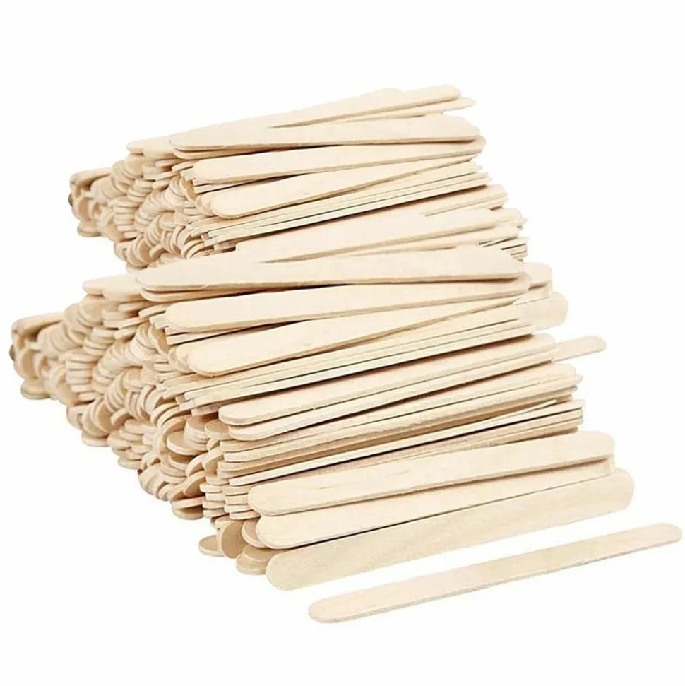 CREOTIME - 400 bâtonnets de bois 11,5 x 1 cm