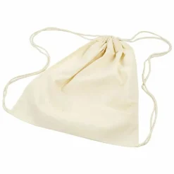 CREOTIME - 3 sacs à cordons en tissu à customiser 37 x 41 cm