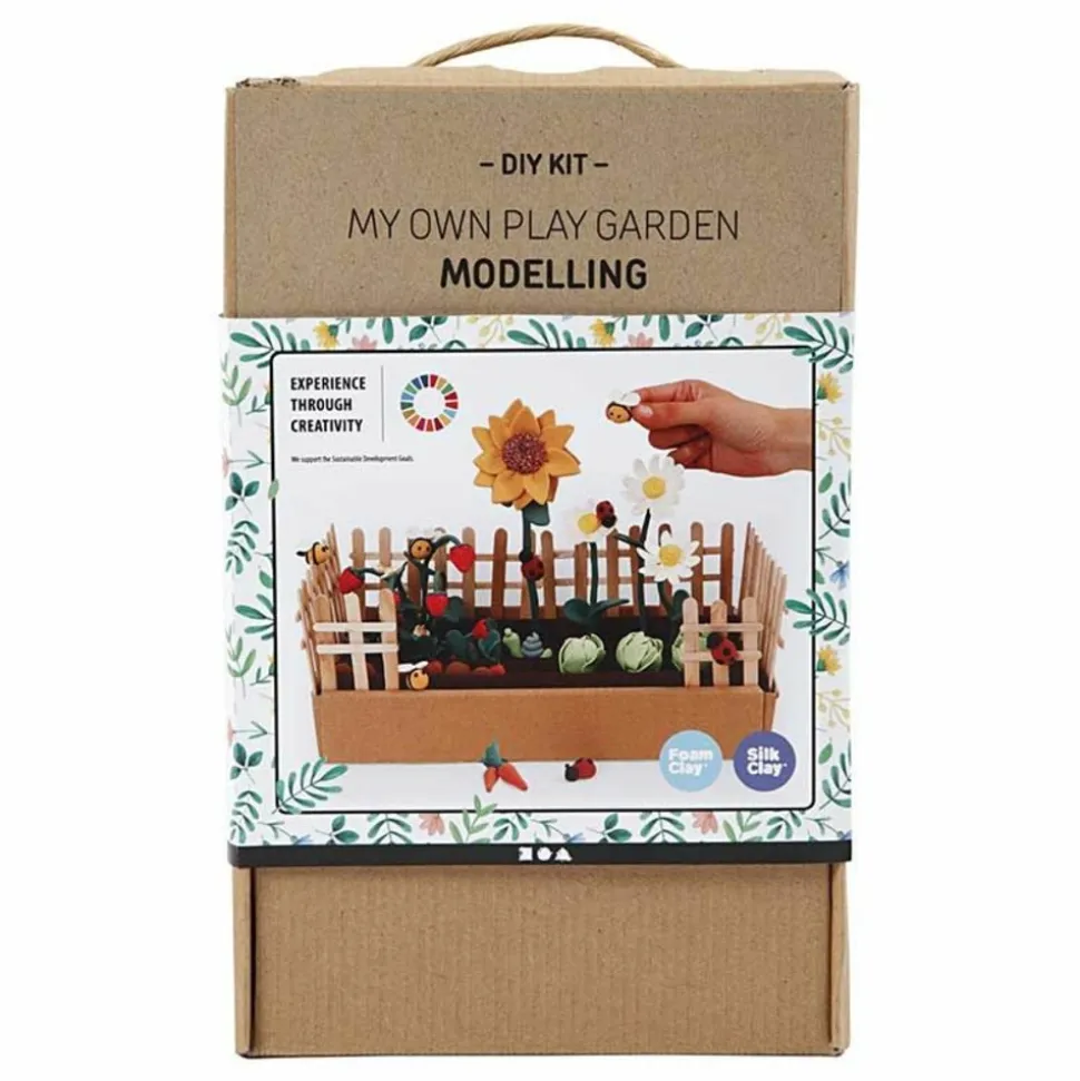 CREOTIME - Diy modelage - je crée mon potager en pâte à modeler