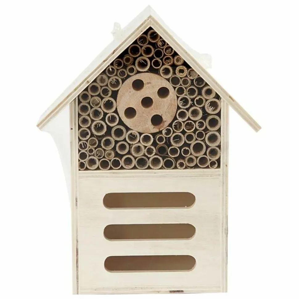CREOTIME - Maison à insectes en bois 18 x 9 x 14 cm