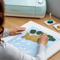 CRICUT - 2 films de pochoir flexible 'smart' pour cricut maker et explore 3
