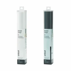 CRICUT - 2 vinyles amovibles 91 x 33 cm - blanc, noir