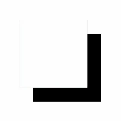 CRICUT - 2 vinyles amovibles 91 x 33 cm - blanc, noir