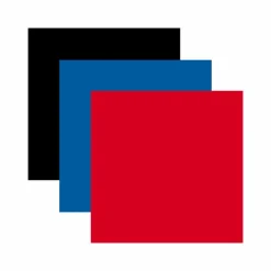 CRICUT - 3 vinyles permanents 91 x 33 cm - rouge, bleu, noir