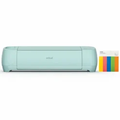 CRICUT - Machine de découpe cricut explore 3 + 10 autocollants cartonnés couleurs vives 33 x 33 cm