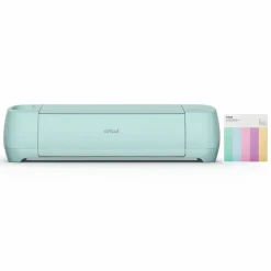 CRICUT - Machine de découpe cricut explore 3 + 10 autocollants cartonnés couleurs pastel 33 x 33 cm