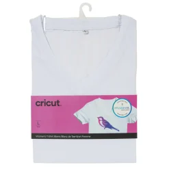 CRICUT - T-shirt femme à customiser blanc l - cricut