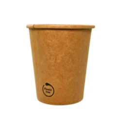 CROKUS - Petit gobelet café 18 cl carton kraft par 50