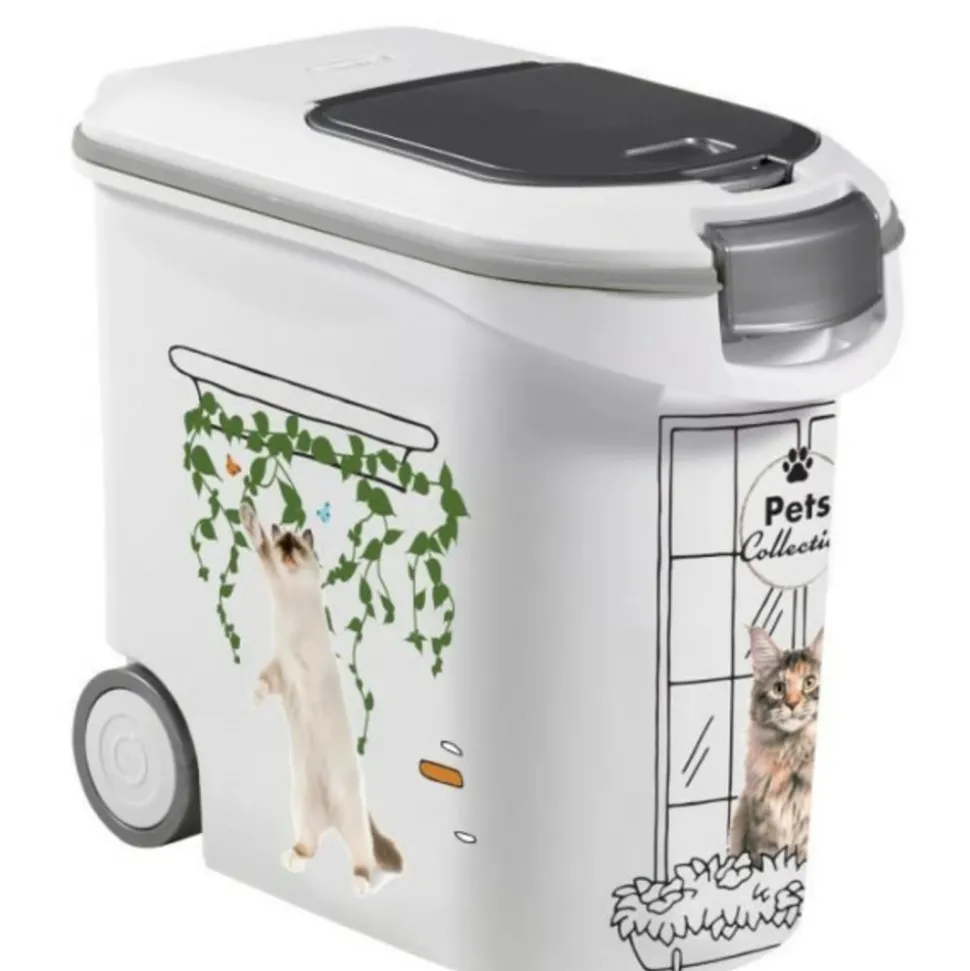 CURVER - Conteneur a croquettes - 35l/12 kg - pets collection - pour chat