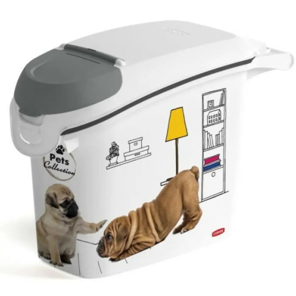 CURVER - Curver petlife boîte a croquettes pour chiens 6 kg 23 x 50 x 36 cm