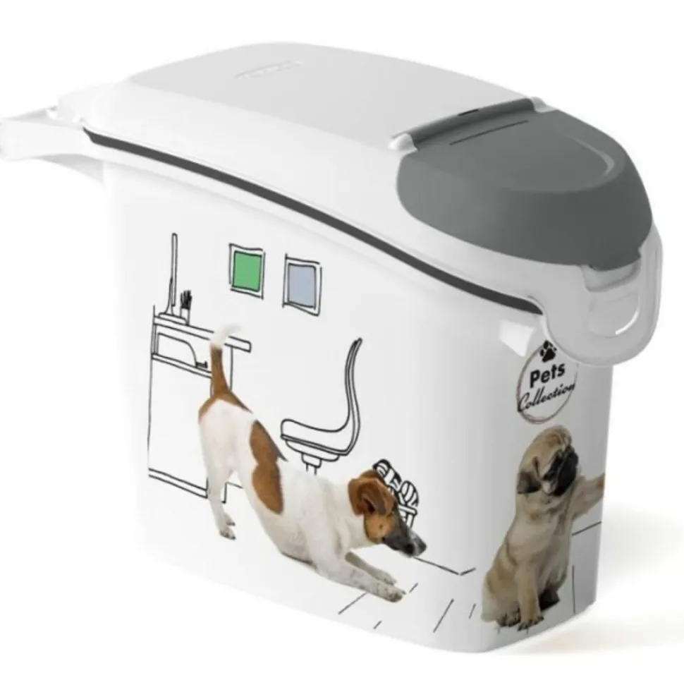 CURVER - Curver petlife boîte a croquettes pour chiens 6 kg 23 x 50 x 36 cm